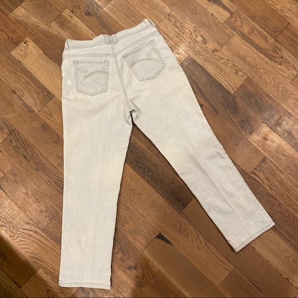 Gloria Vanderbilt Amanda Light Blue Denim Jeans Size 12 - Picture 11 of 15